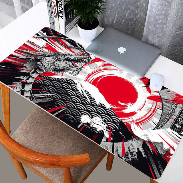 Dragon Mat Mousepad Gamer Office Mat Mouse Pad Light Gaming Room Accessories Desk Mat Art Keyboard Mats 900x400 Mausepad mat